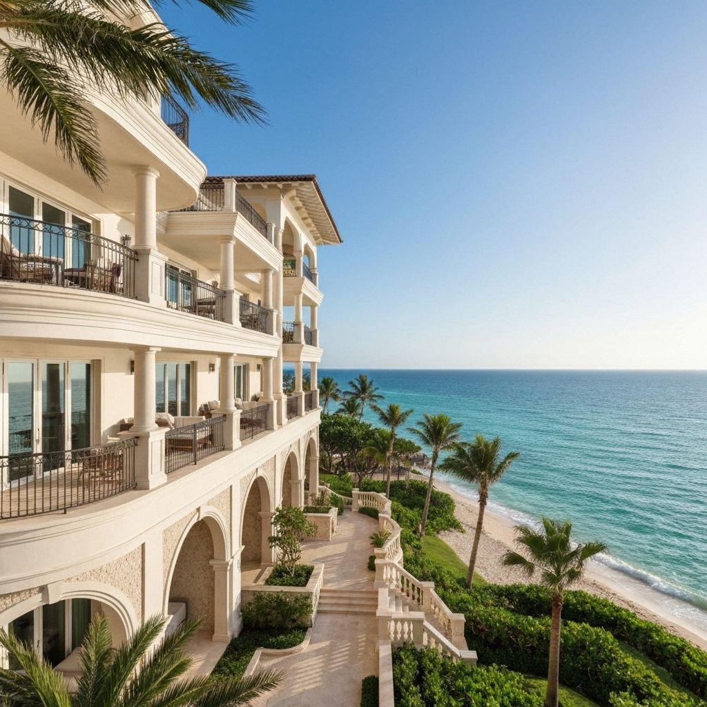 Residencia St. Regis con Vista al Océano